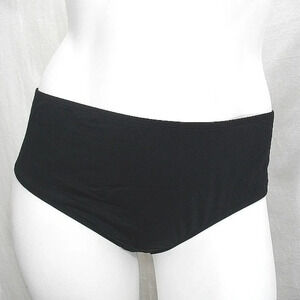 Liz Claibrone‎ Plus Size Swim Suit Bottom Brief 24W Black
